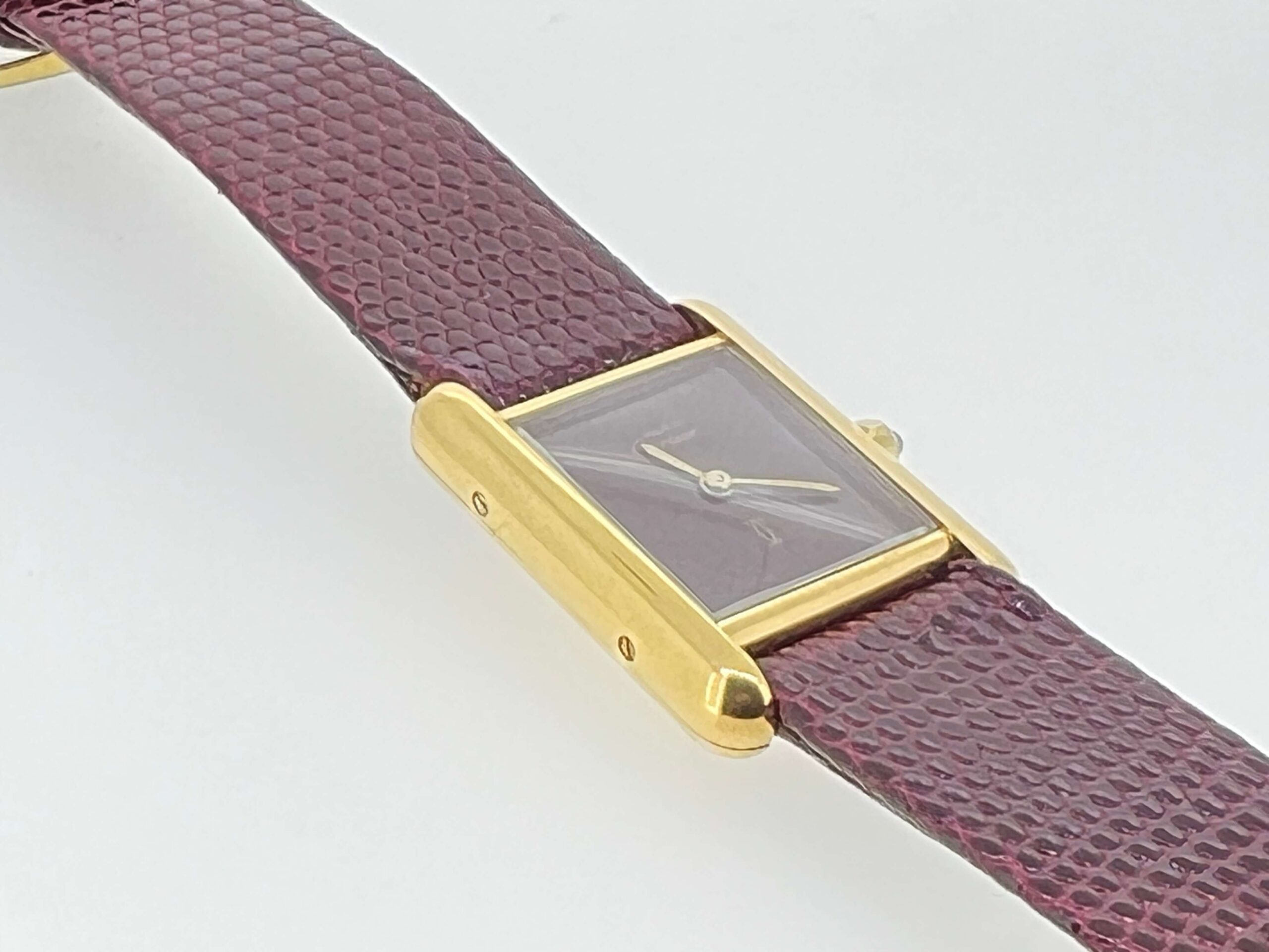 Cartier Tank Small Burgundy - Bild 4