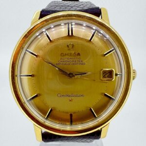 Omega Constellation Pie Pan 18K